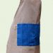 Reborn Aprons - Scratched Blue, One size